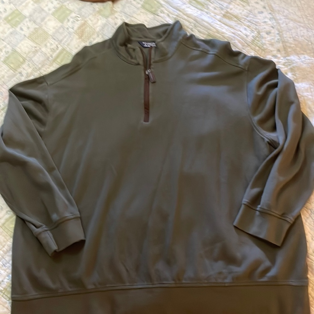 Long-Sleeve Mock Neck 1/4-Zip Pullover